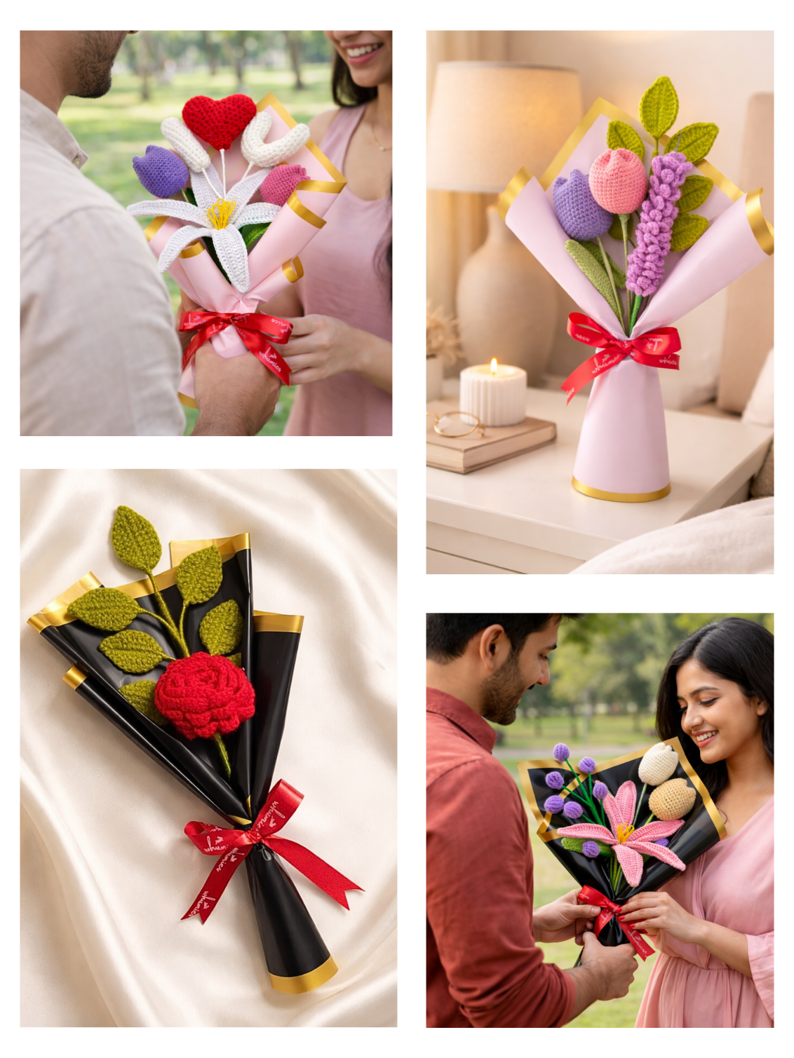 Crochet - Flower Bouquets