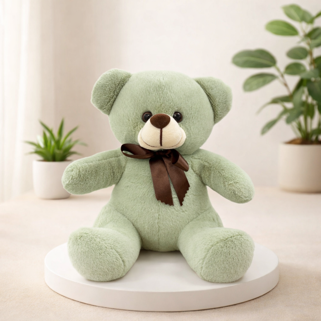 Toffee – The Ribbon Teddy Bear Plush Soft Toy
