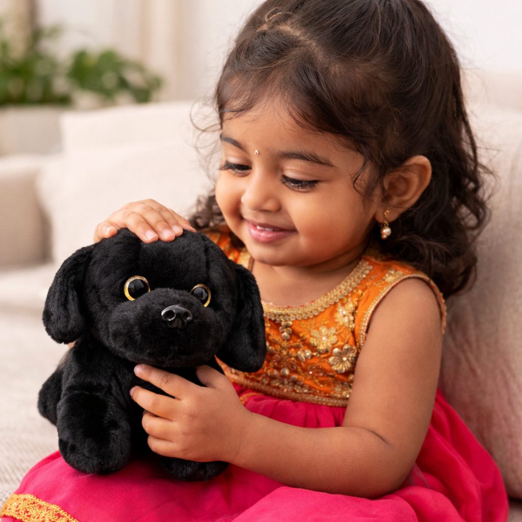 Luffy – The Sitting Puppy Plush Soft Toy