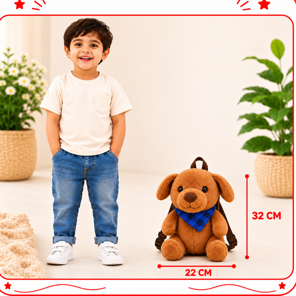 Bruno – The Puppy Bag Plush Soft Toy