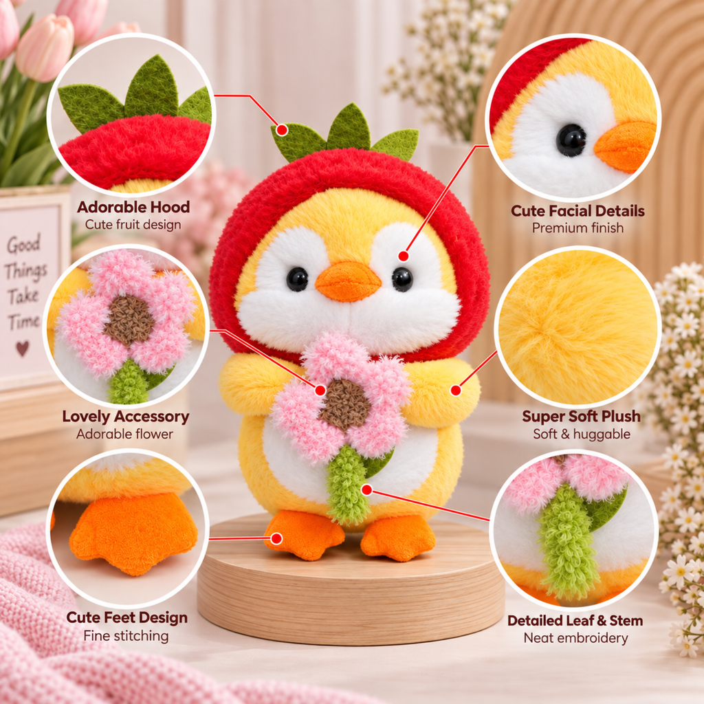Pingo – The Fruit Penguin Plush Toy