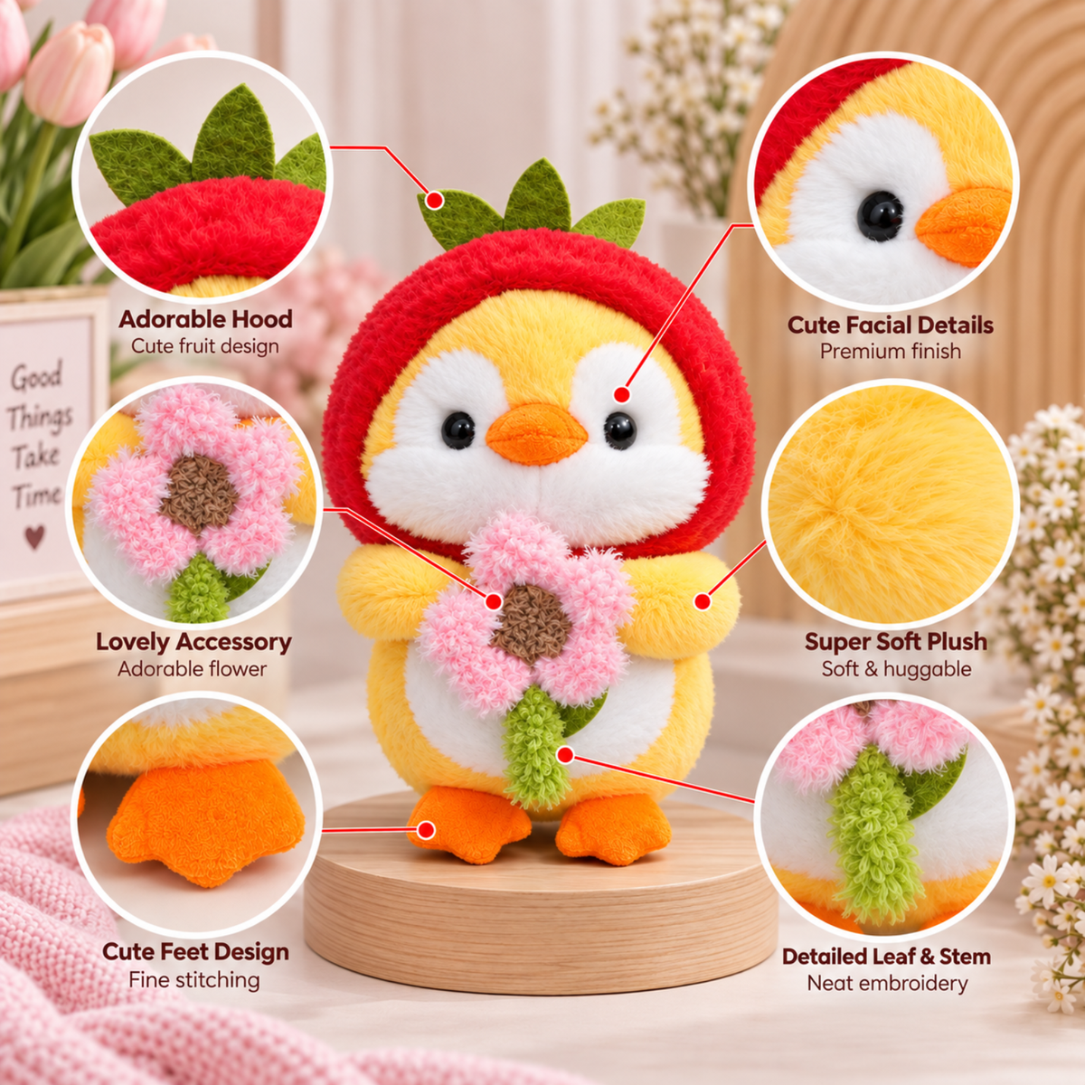 Pingo – The Fruit Penguin Plush Toy