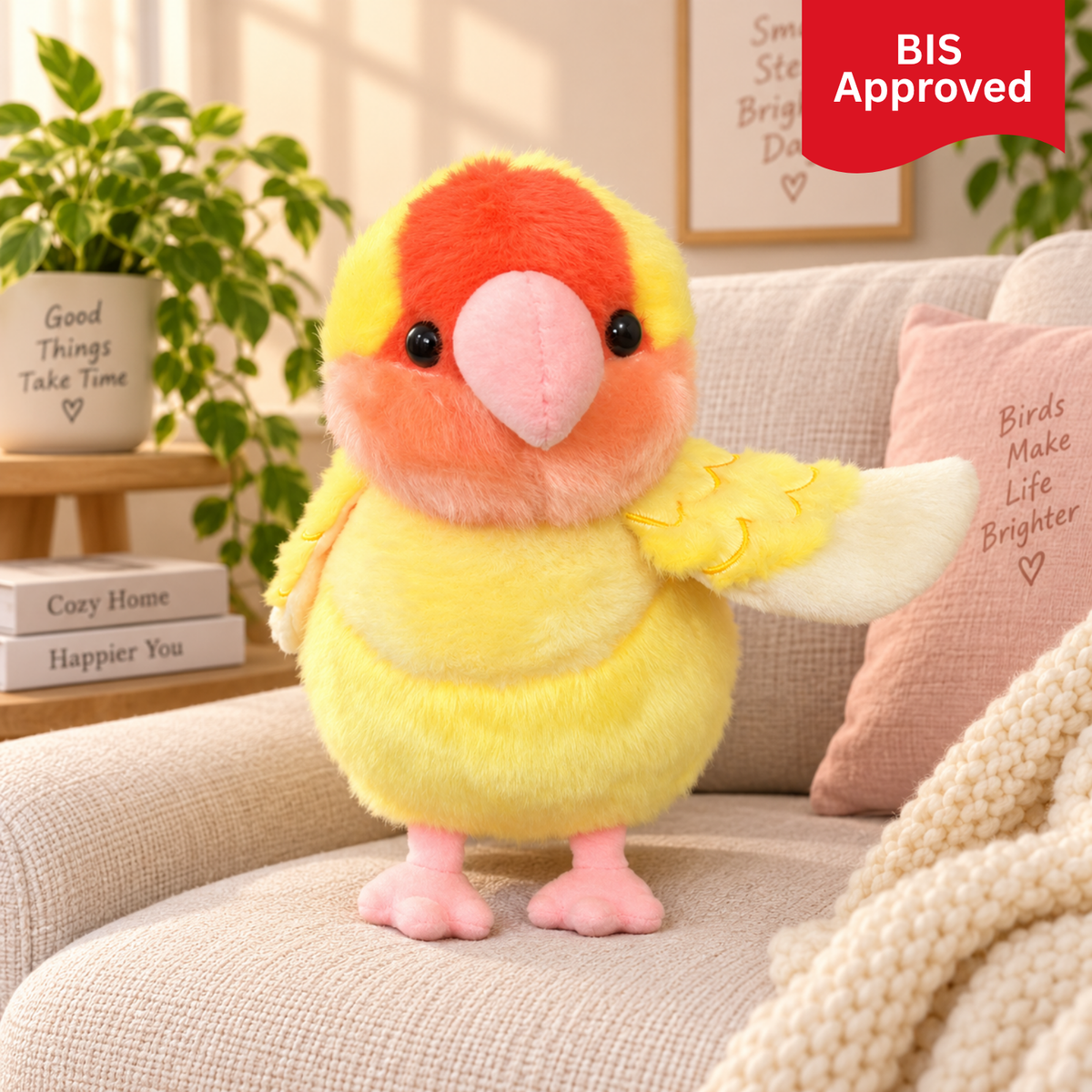 Yuki – The Colorful Bird Plush Toy
