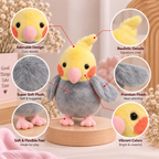 Yuki – The Colorful Bird Plush Toy
