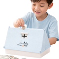 Blue Camping Tent DIY Piggy Bank