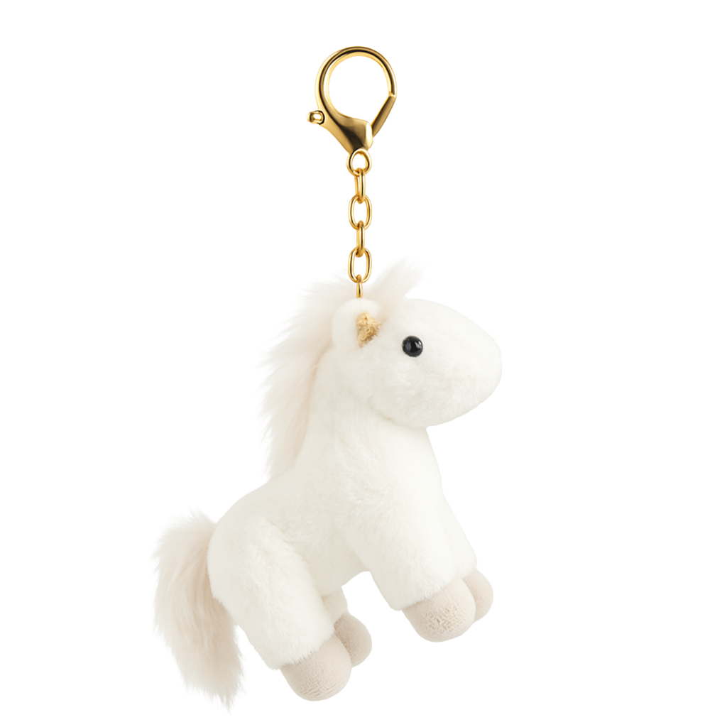 Horse Plush Keychain