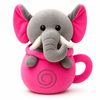 Teacup – The Elephant in Teapot Plush Soft Toy