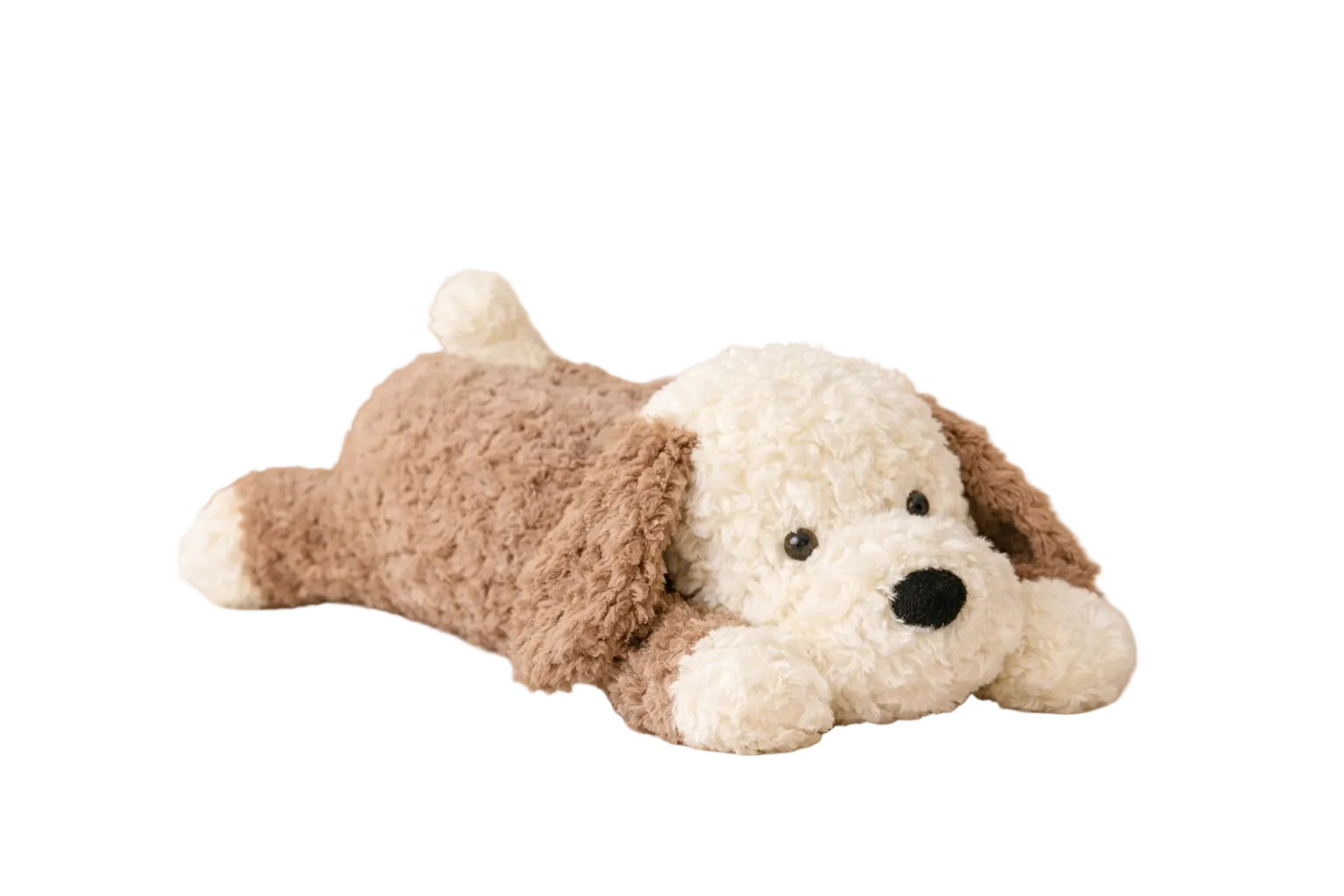 Soft Plush Sleeping Dog Toy for Kids