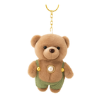 Teddy Bear with Dungry Plush Keychain