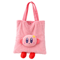 Pink Cartoon Plush Tote Bag