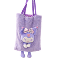 Purple Kuromi Plush Tote Bag