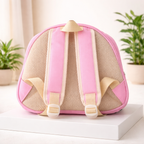 Pink Cartoon Cat Kids Backpack with 3D Hard Shell