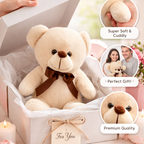 Toffee – The Ribbon Teddy Bear Plush Soft Toy