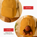 Brown Gorilla Plush Keychain