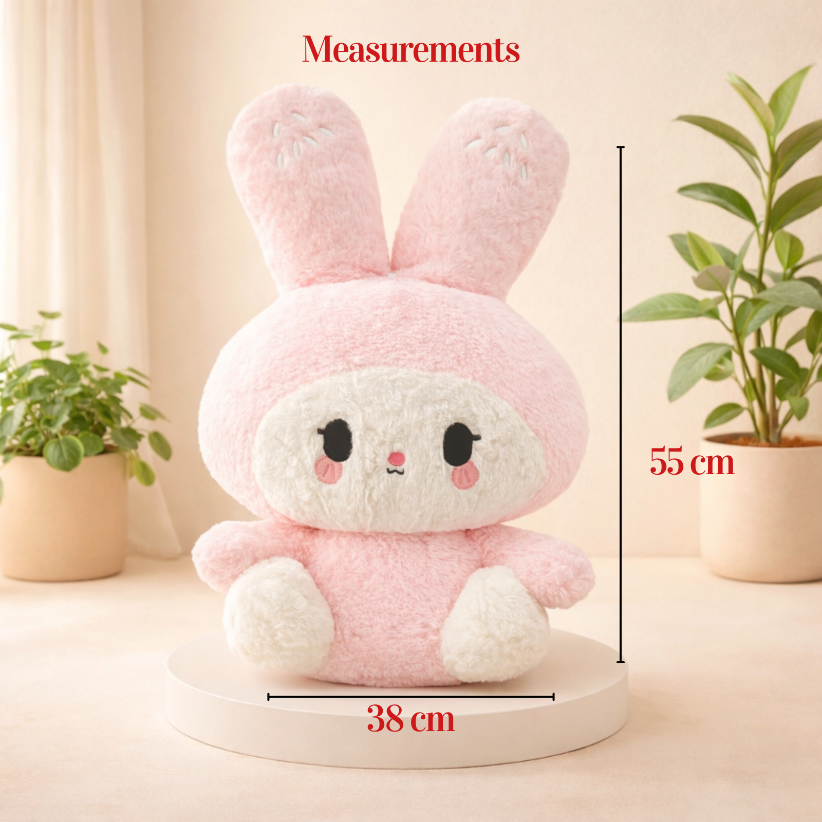 Amora – The Blush Bunny Plush Toy
