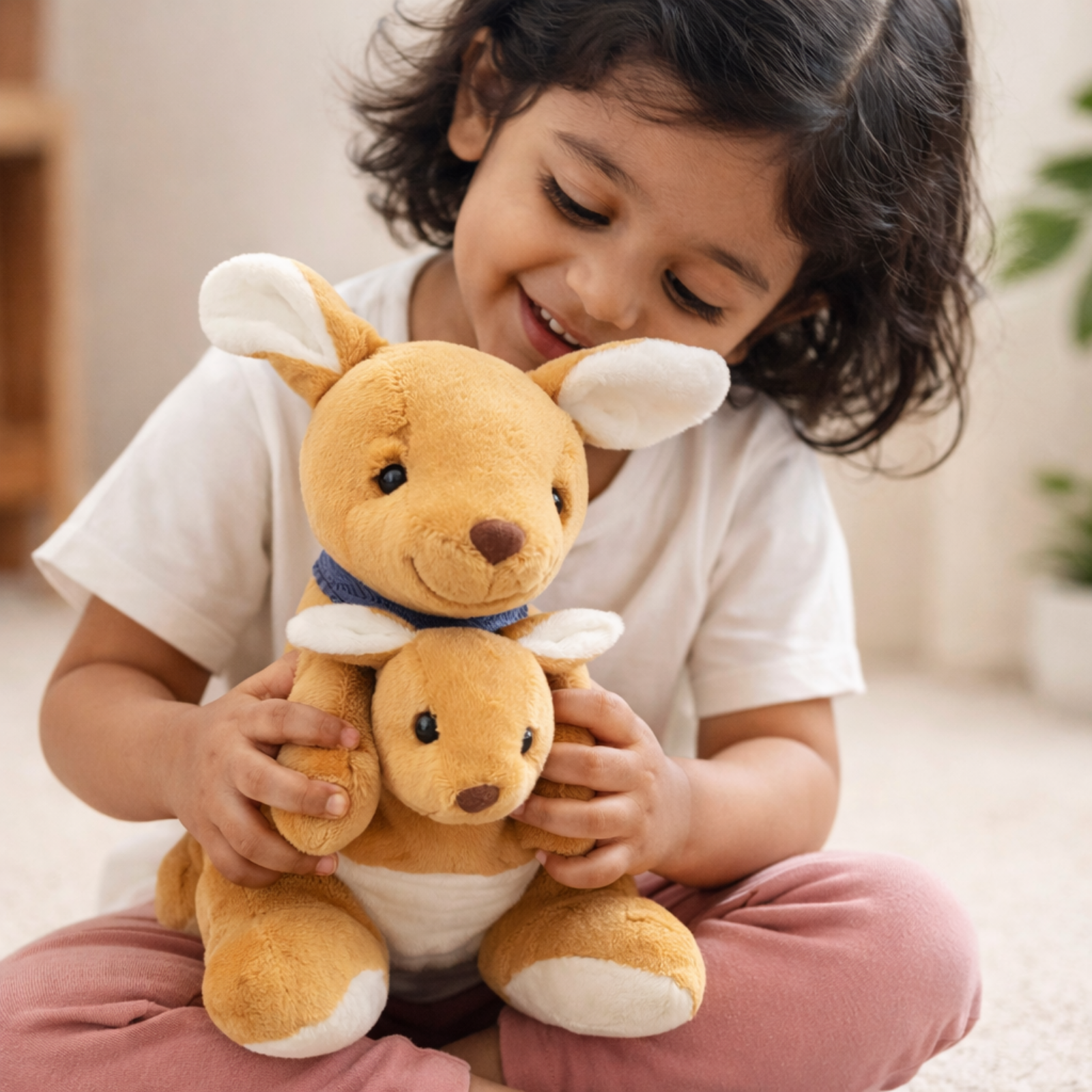 Kongo – The Mother & Baby Kangaroo Plush Soft Toy