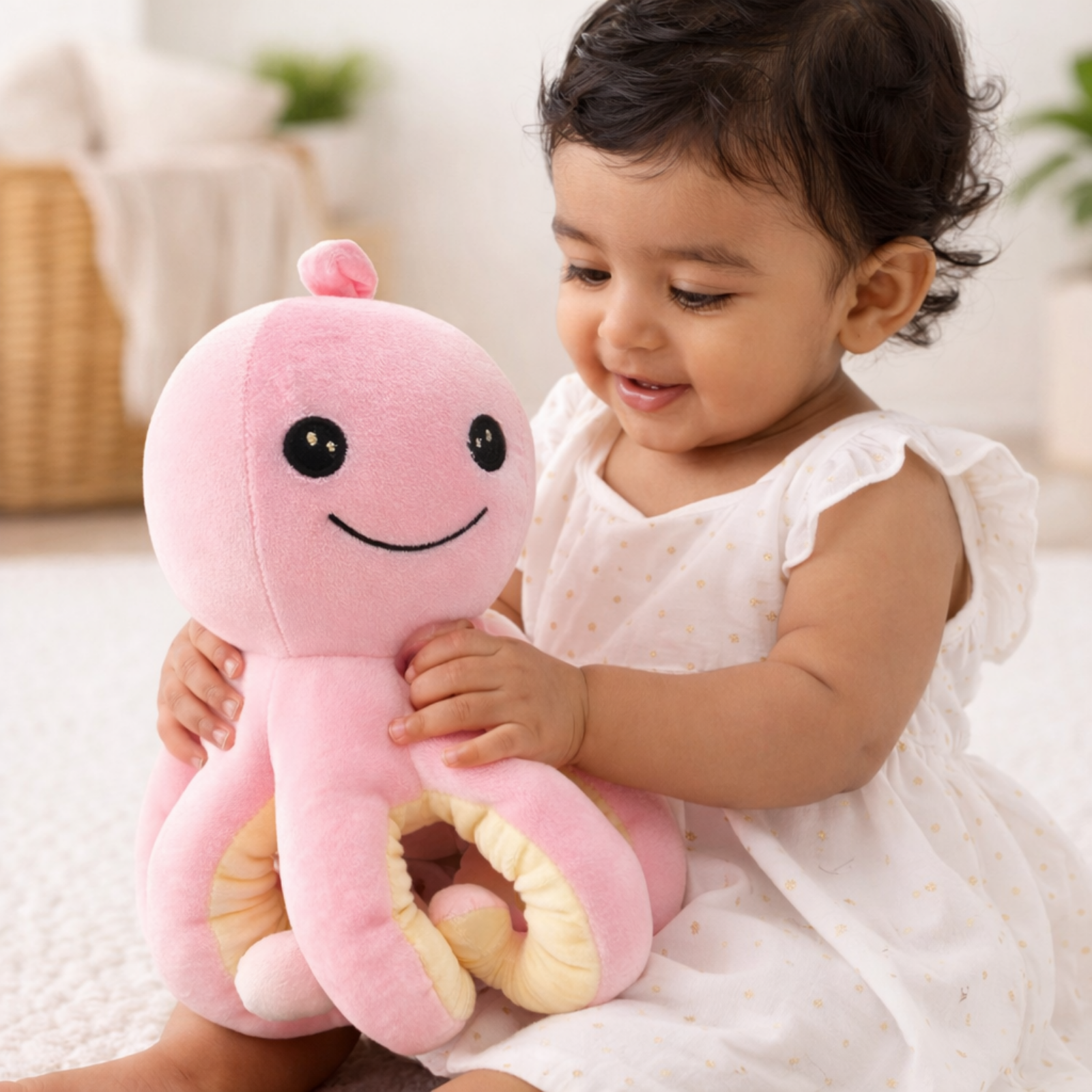 Ollipop – The Smiling Octopus Plush Soft Toy