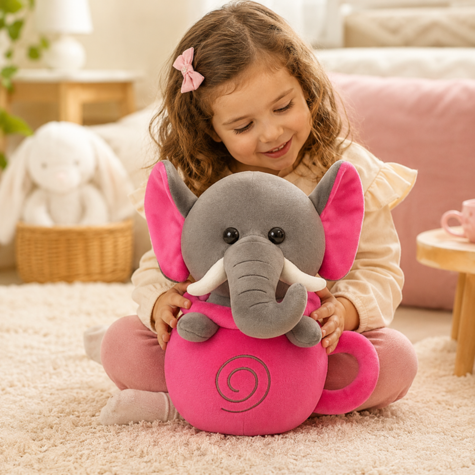 Teacup – The Elephant in Teapot Plush Soft Toy