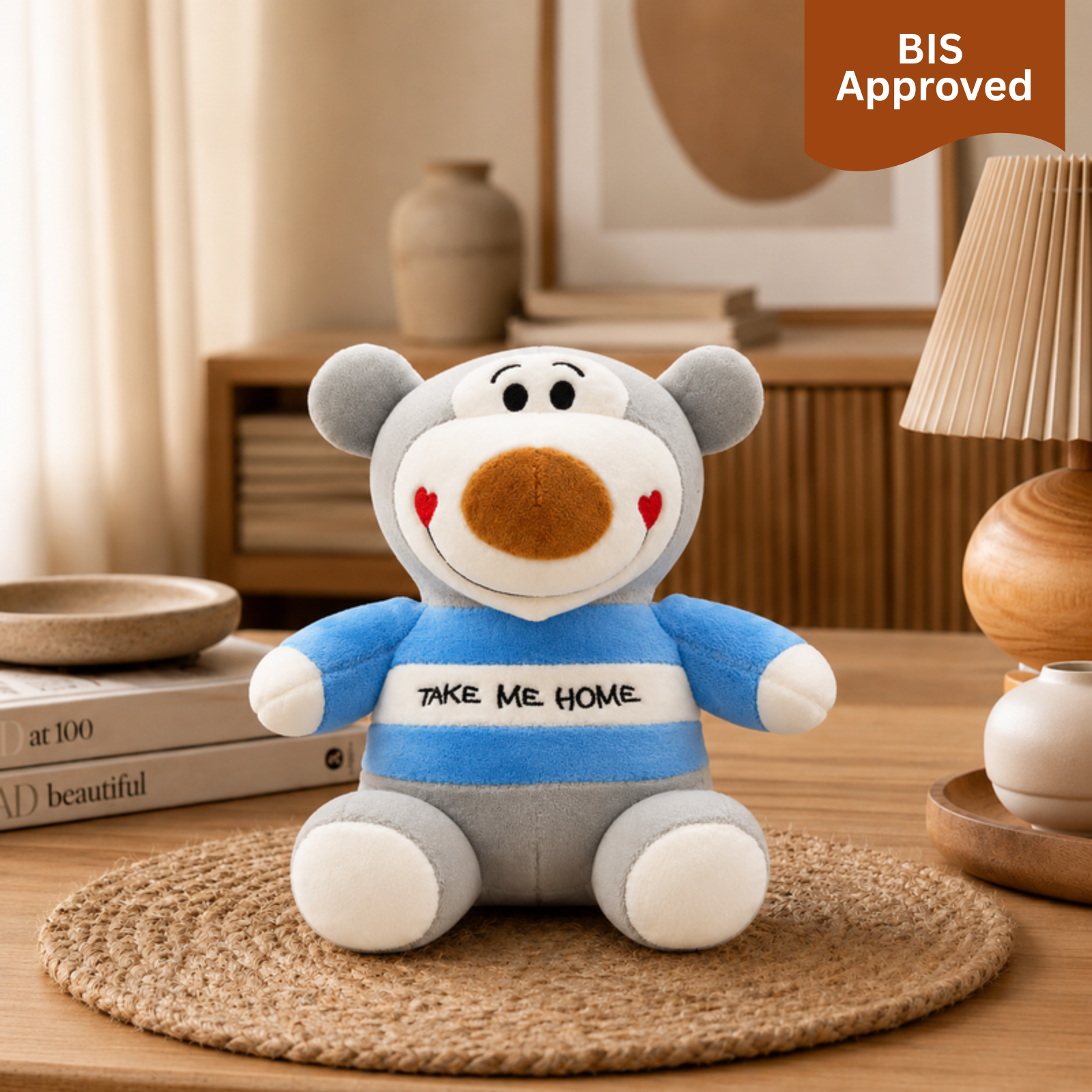 Harvey – The Brave Teddy Bear Plush Toy
