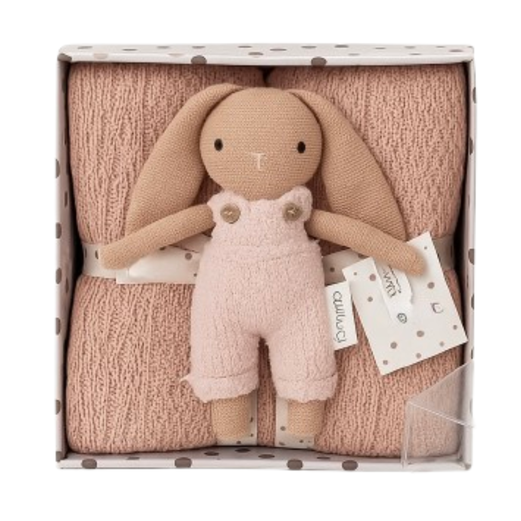 Premium Rabbit Knitted Gift Set