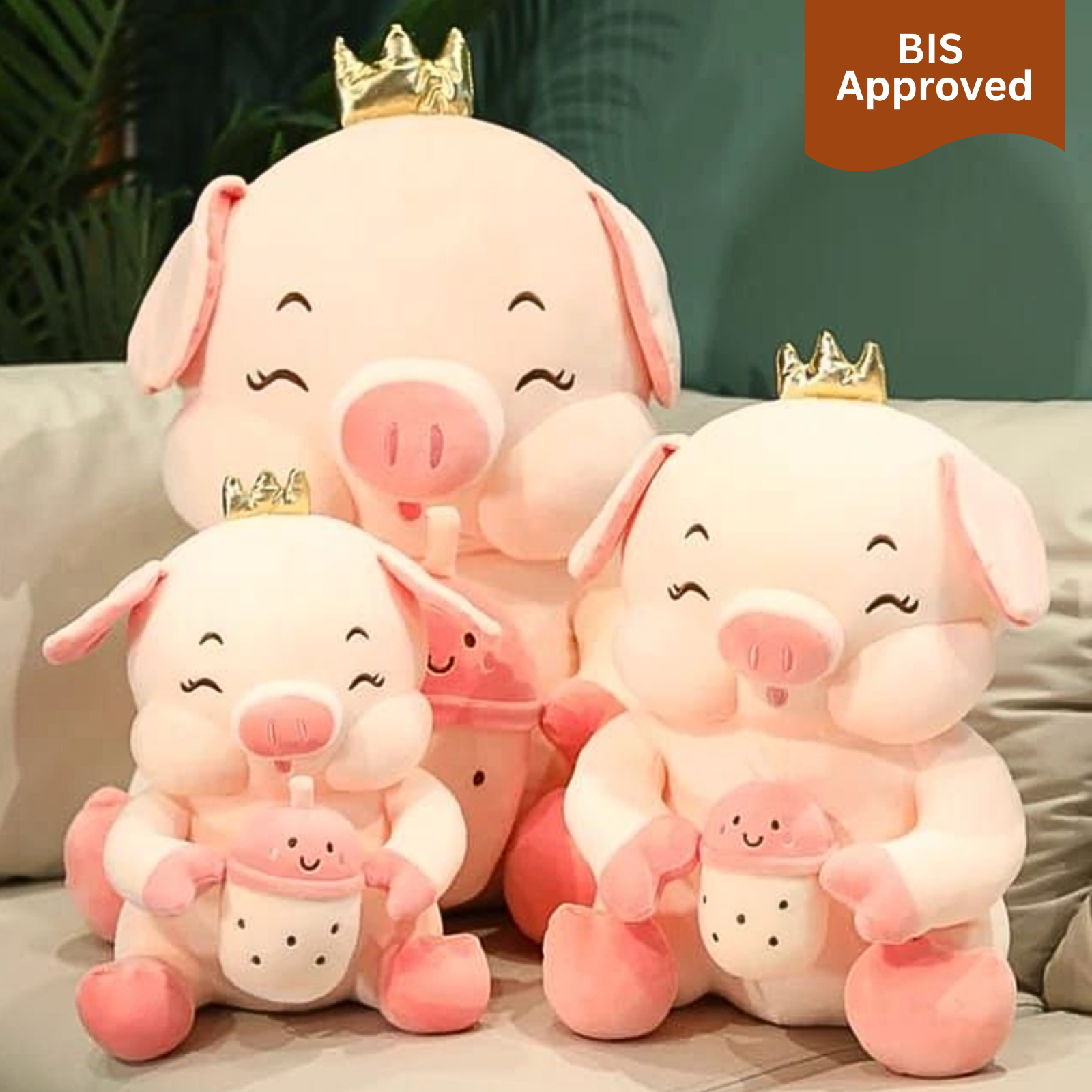Poppy – The Crowned Pig Plush Toy