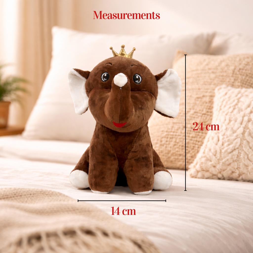 Nelly – The Sitting Elephant Plush Soft Toy