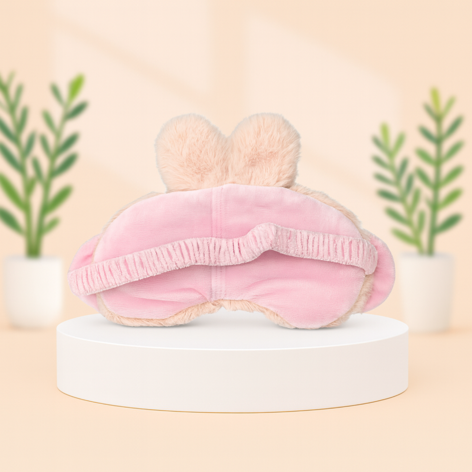 Plush Sleep Eye Mask with Hot & Cold Gel Pad for Men, Women & Kids