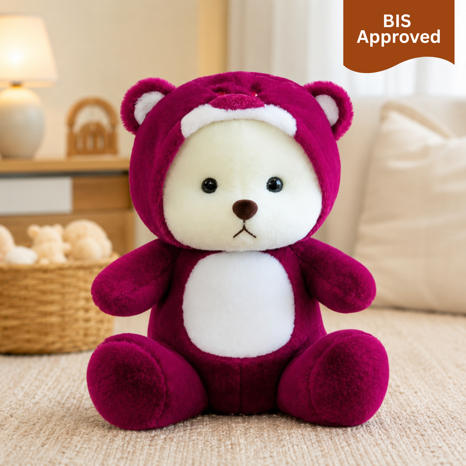Marlie – The Hooded Teddy Bear Plush Toy