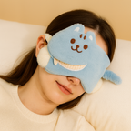 Plush Cat Eye Mask with Hot & Cold Gel Pad