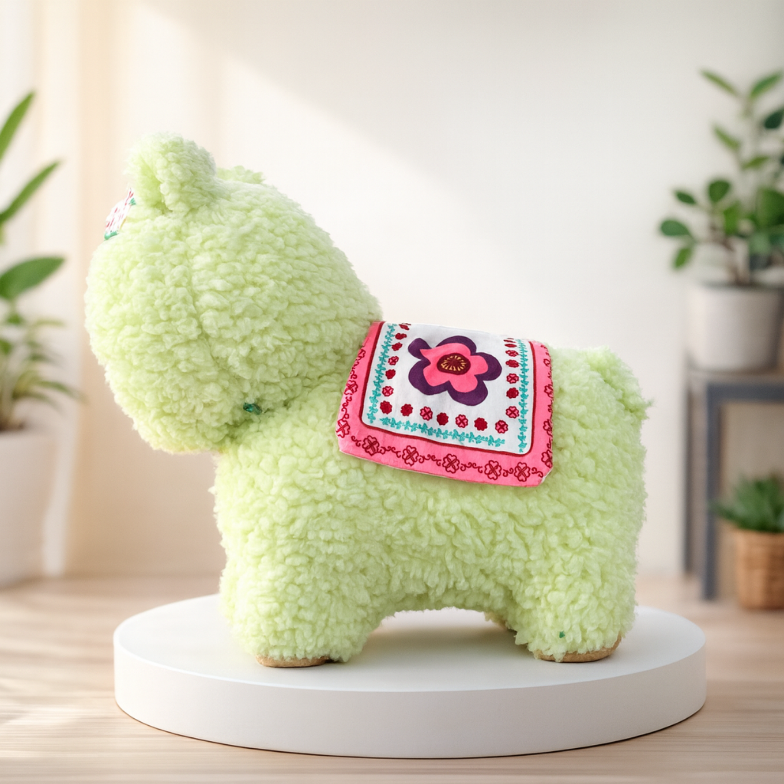 Alba – The Flower Alpaca Plush Soft Toy