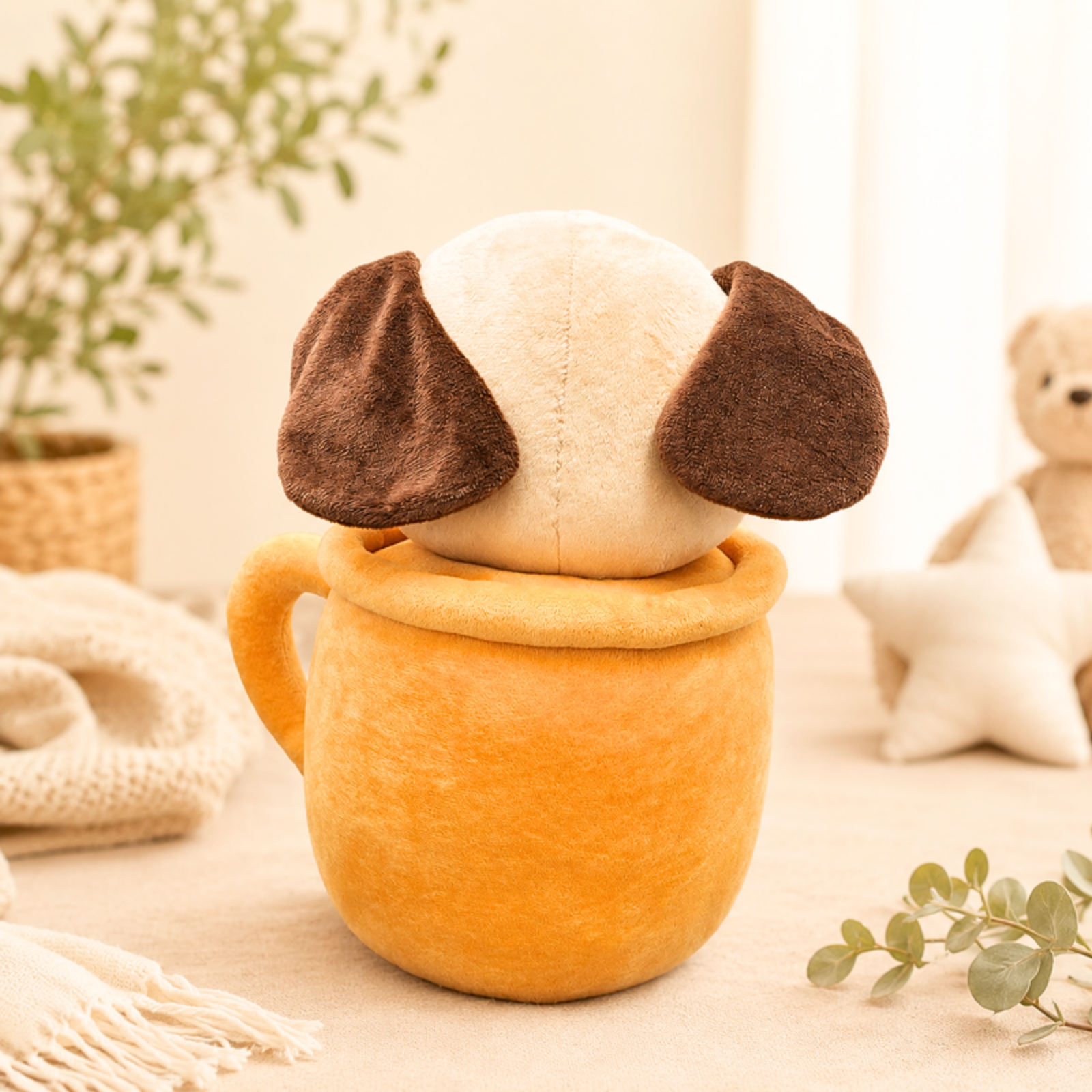 Brew – The Puppy in Teapot Plush Soft Toy