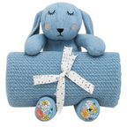 Blue Bunny Blanket Gift Set | Premium Gift Set
