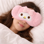 Pink Kitty Eye Mask with Hot & Cold Gel Pad