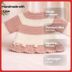 Winter Special Handmade Crochet Sweater & Skirt Set for Kids (2–4 Years)