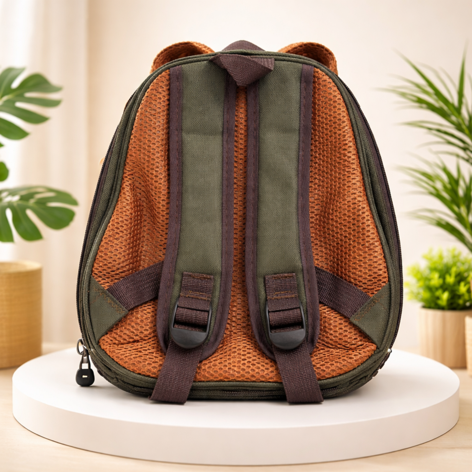 Capybara Kids Backpack 3D Hard Shell & Blue Fish Design