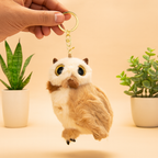Owl Plush Keychain