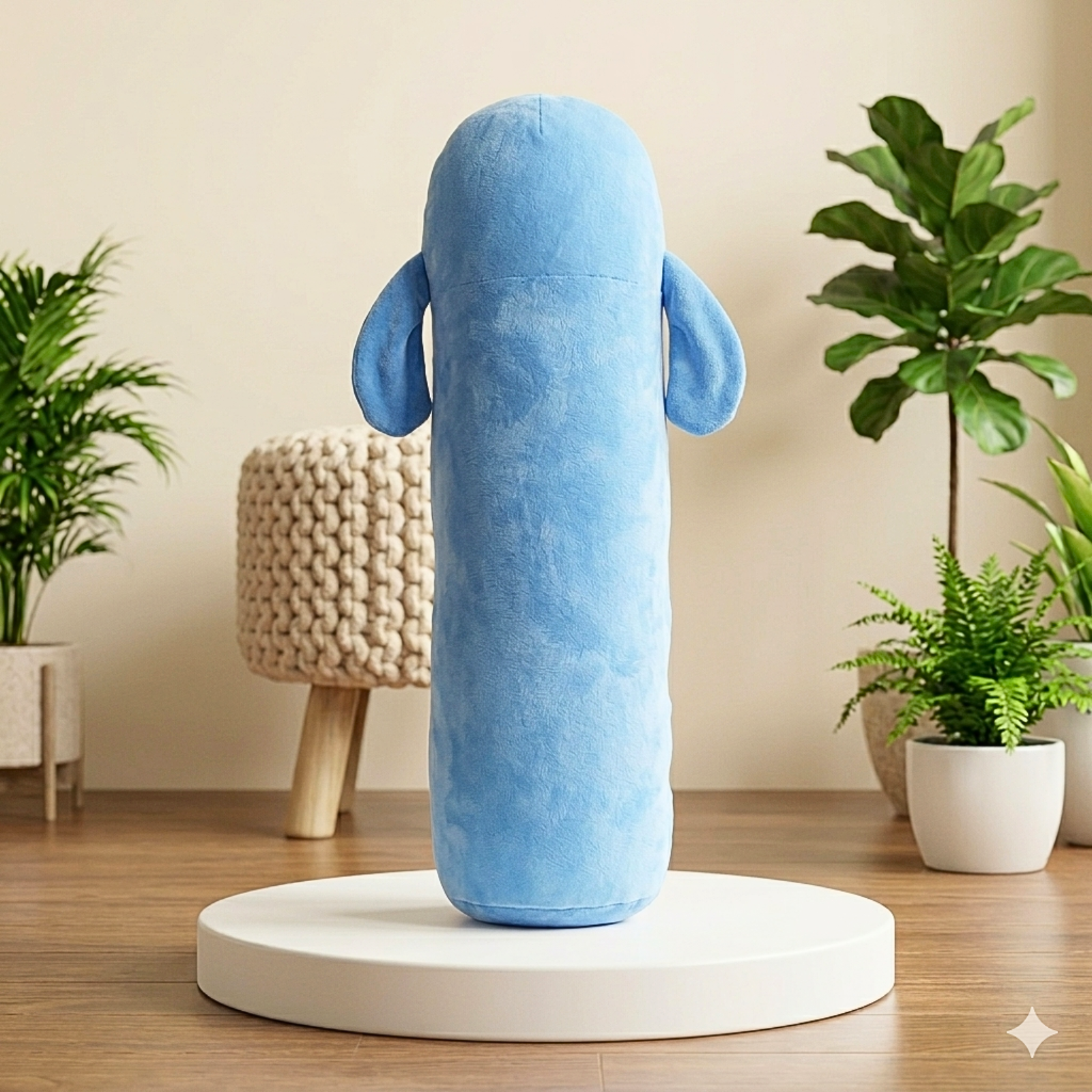 Bludo - The Blue Big Ears Hug Pillow