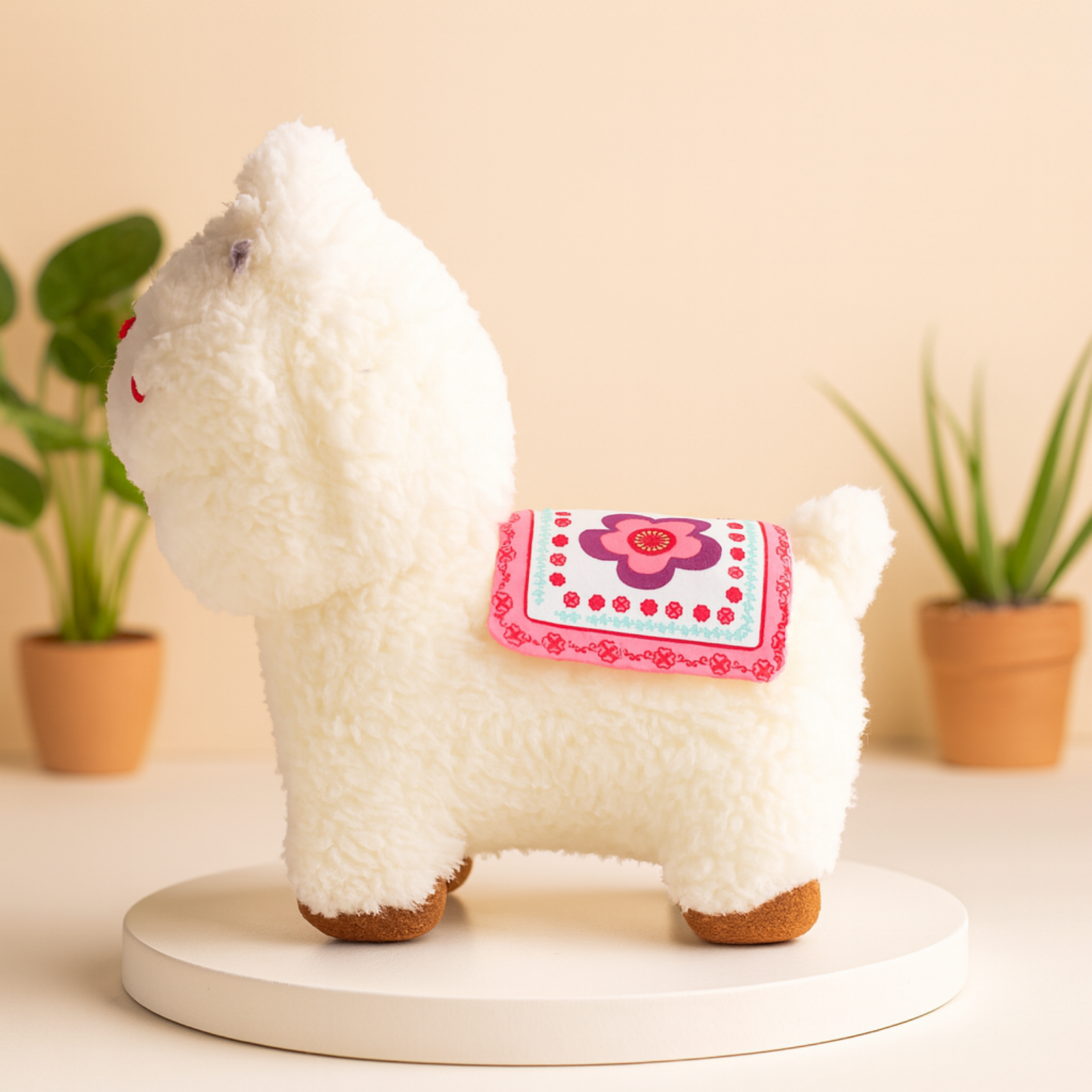 Alba – The Flower Alpaca Plush Soft Toy