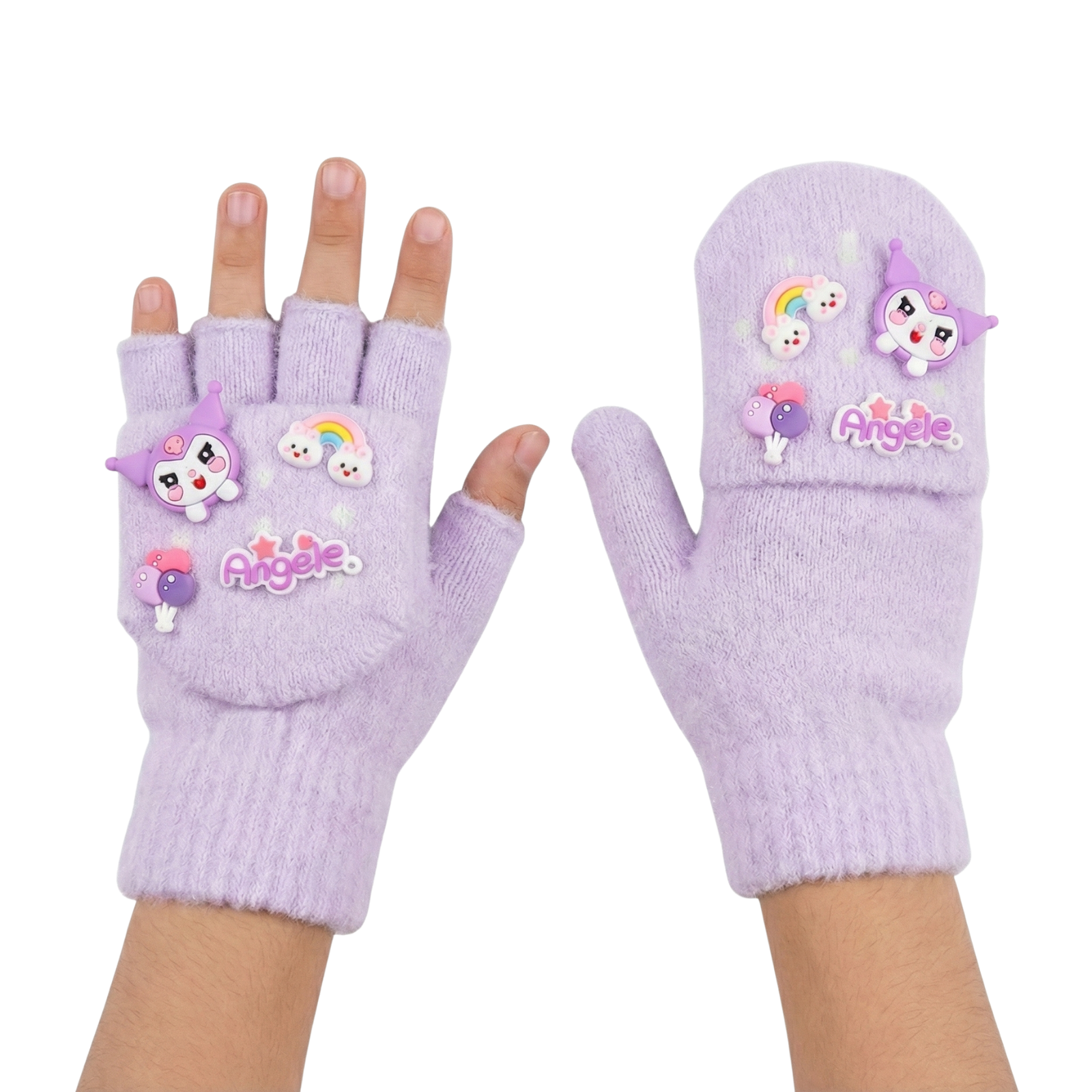 Winter Special Kids Convertible Gloves with Detachable Top