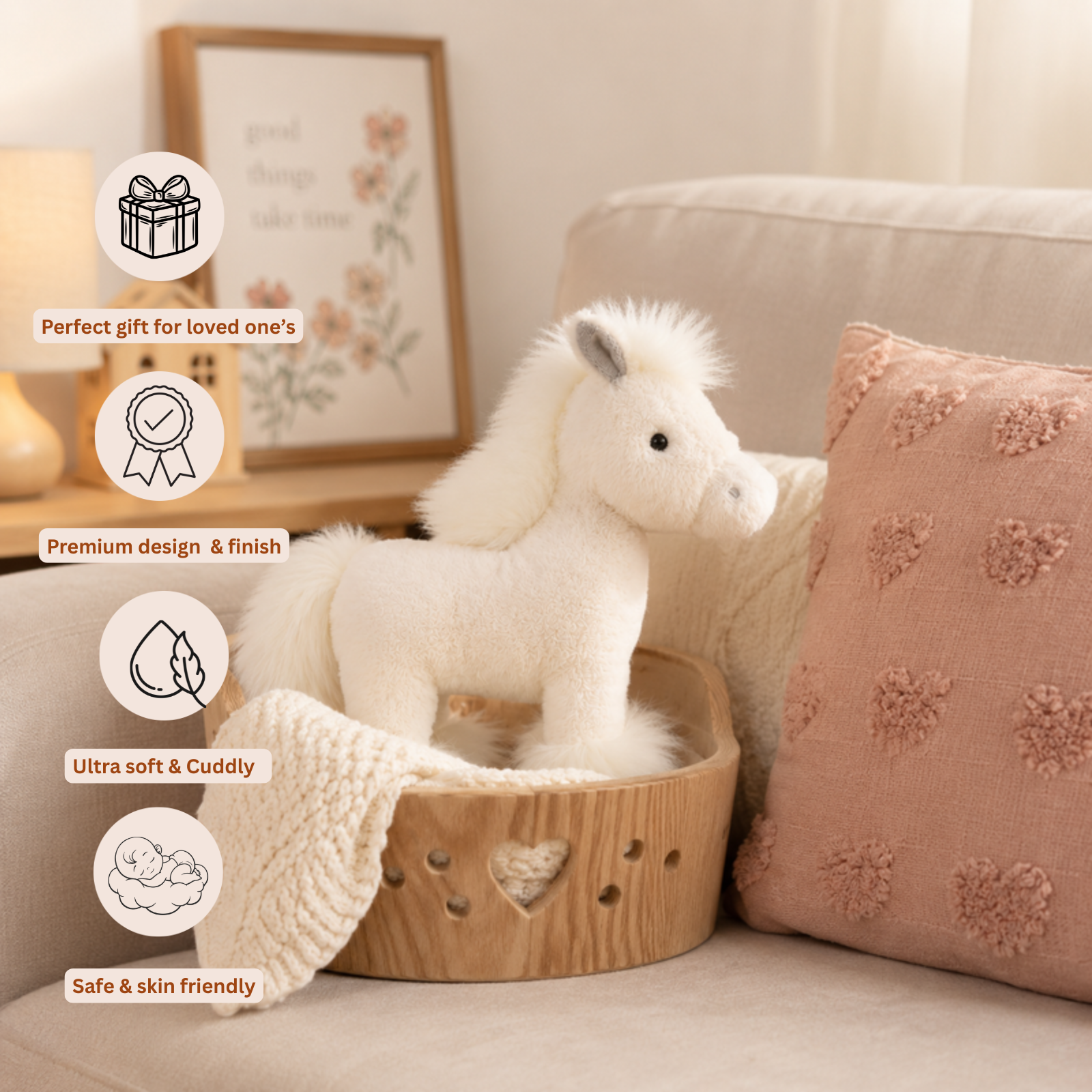 Sterling – The Classic Horse Plush Toy