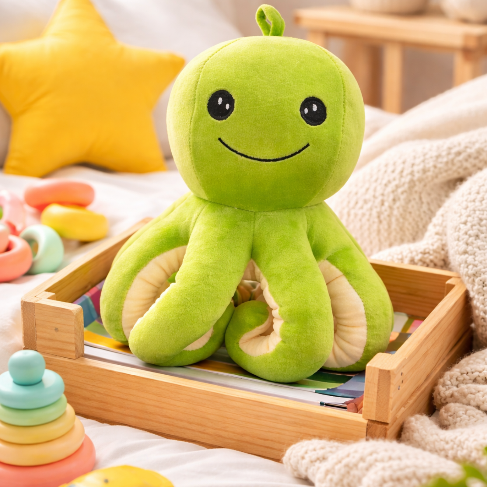 Ollipop – The Smiling Octopus Plush Soft Toy