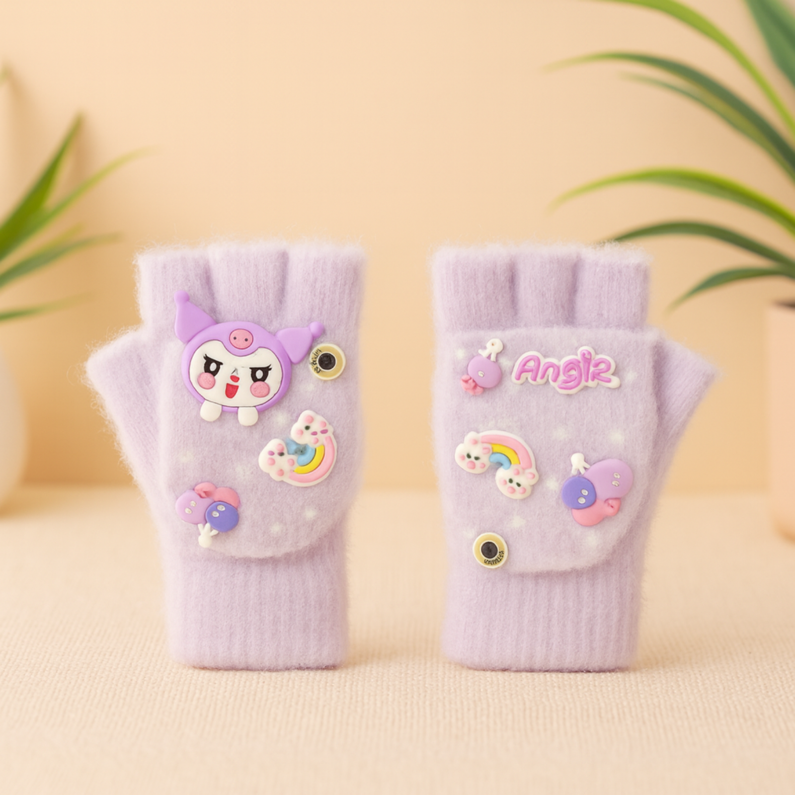 Winter Special Kids Convertible Gloves with Detachable Top