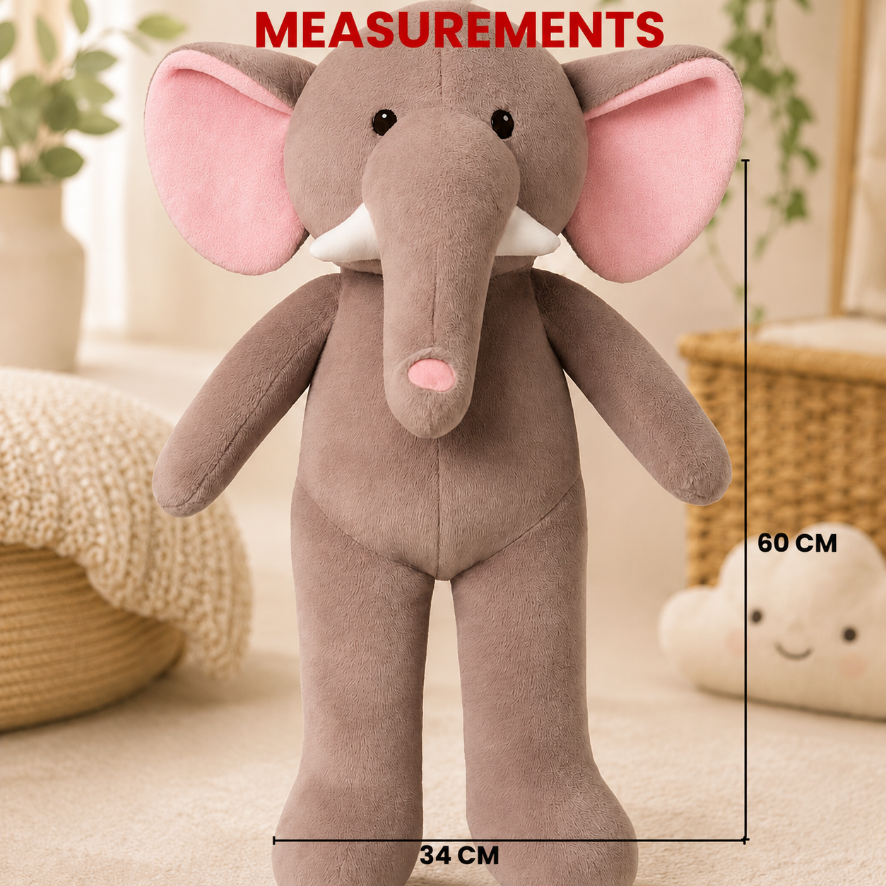 Jumbo – The Giant Elephant Plush Soft Toy