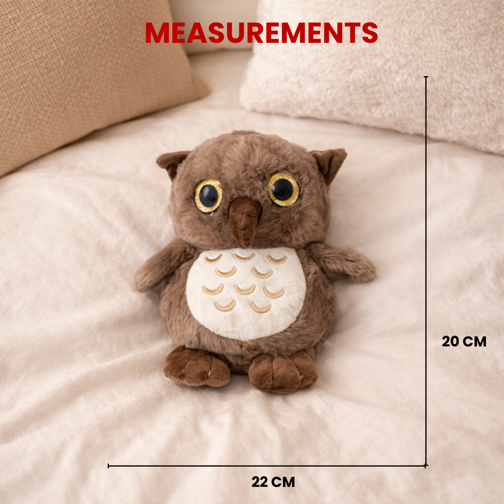 Orin – The Glitter Eye Owl Plush Toy