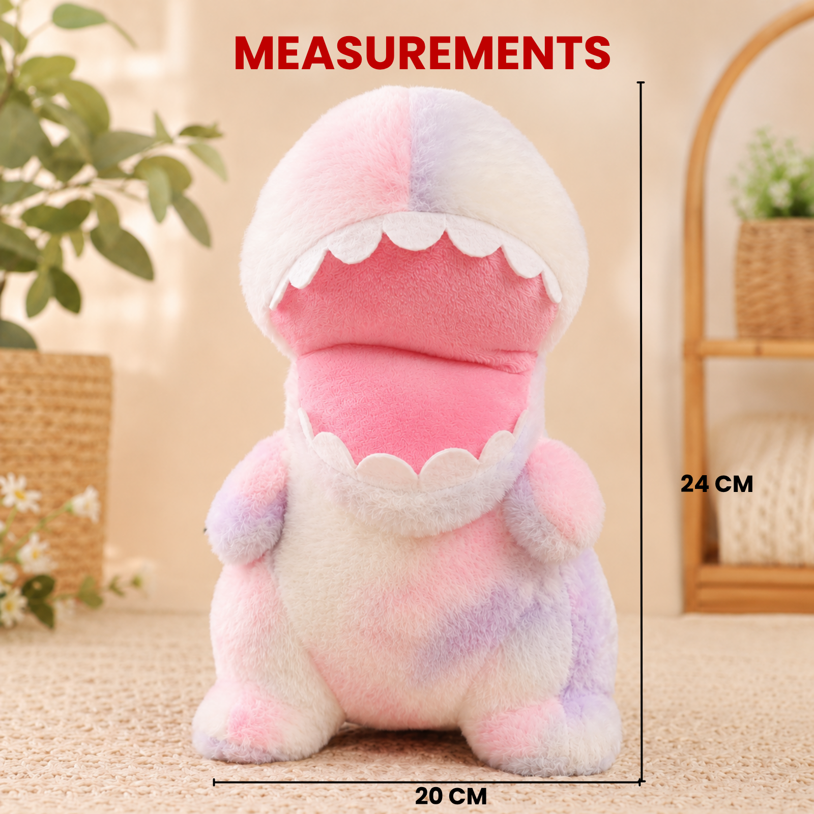 Pastello – The Pastel Dinosaur Plush Soft Toy