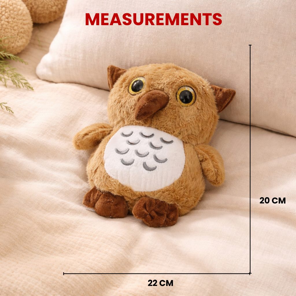 Orin – The Glitter Eye Owl Plush Toy