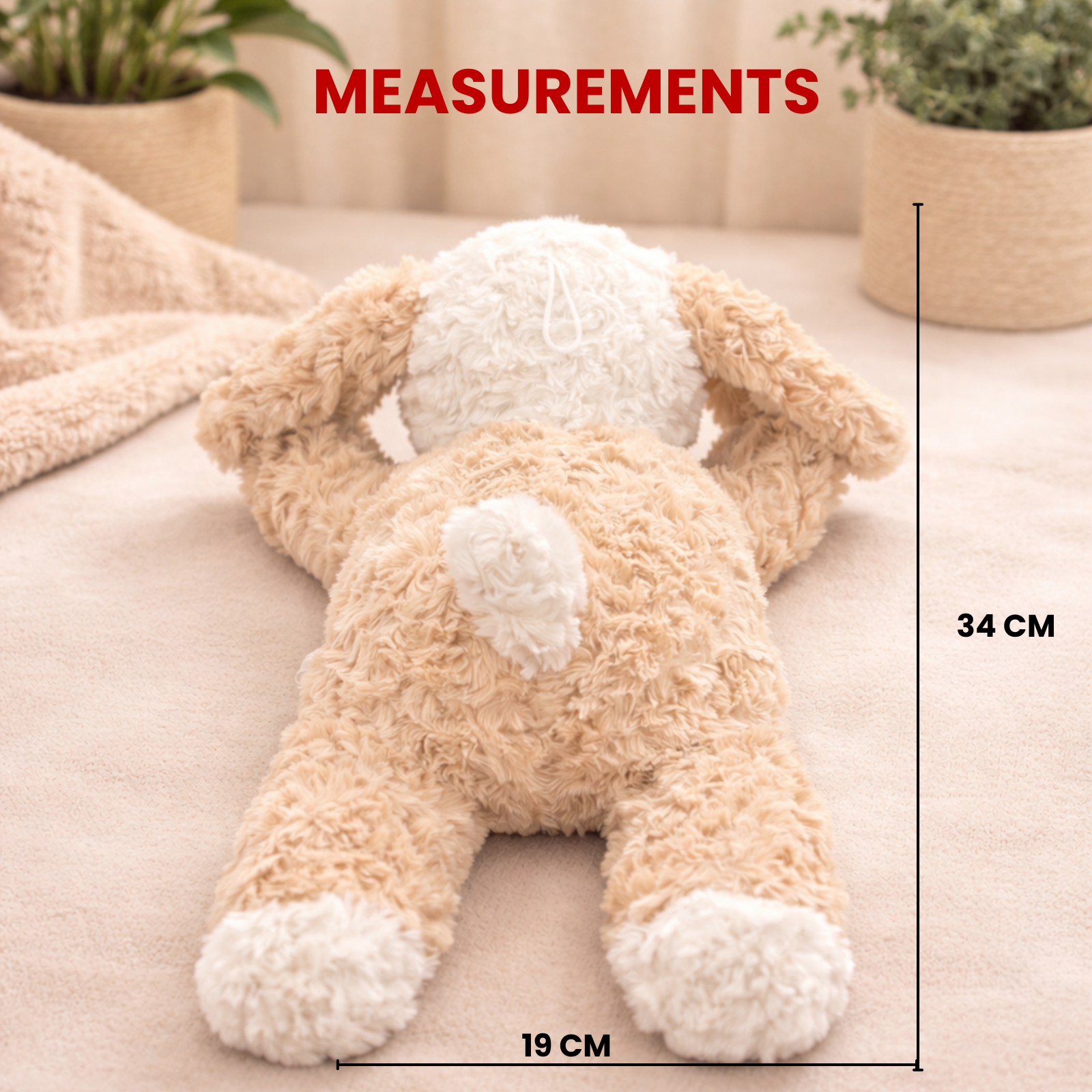 Buddy – The Sleeping Dog Plush Soft Toy