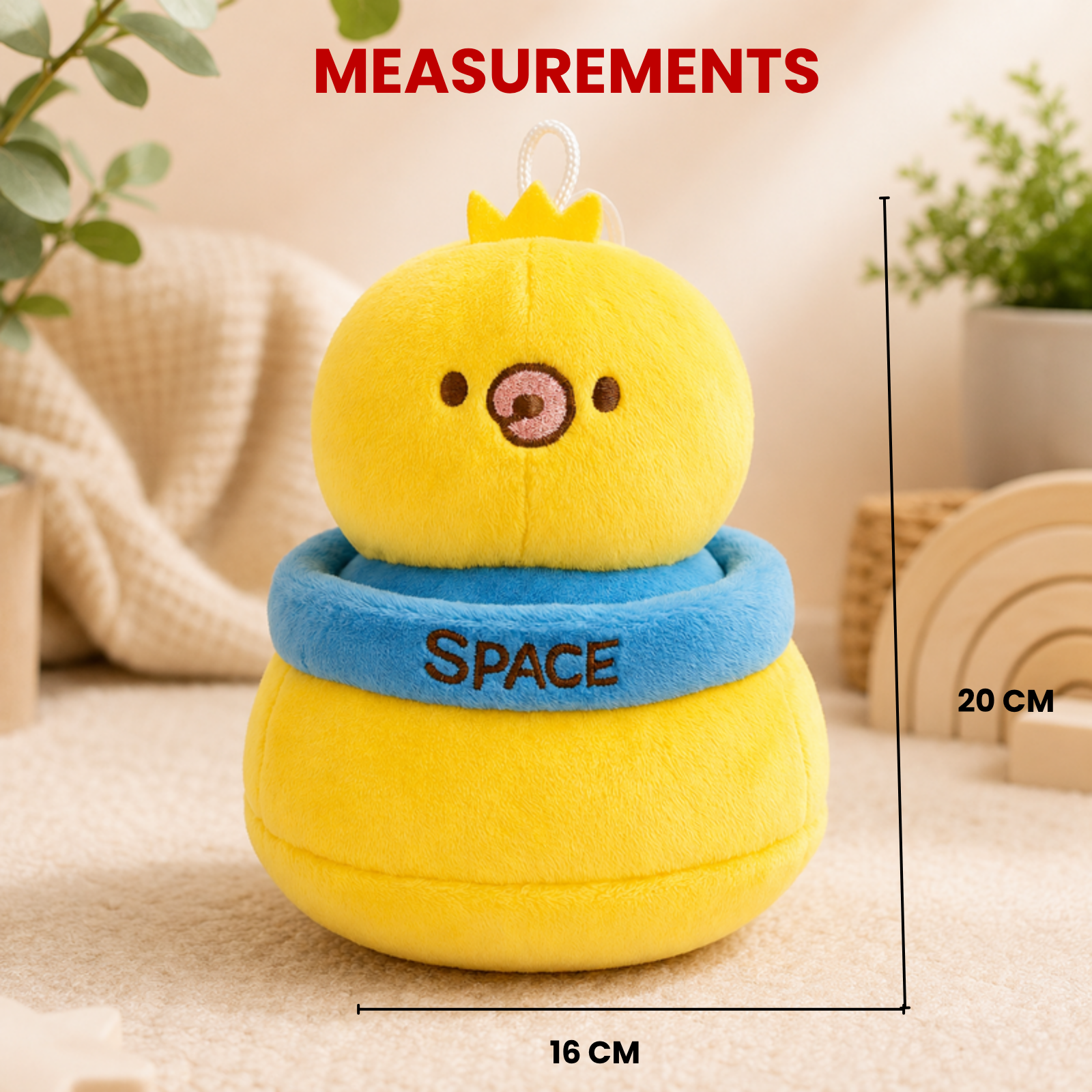 Cosmo – The Space Chicken Plush Soft Toy