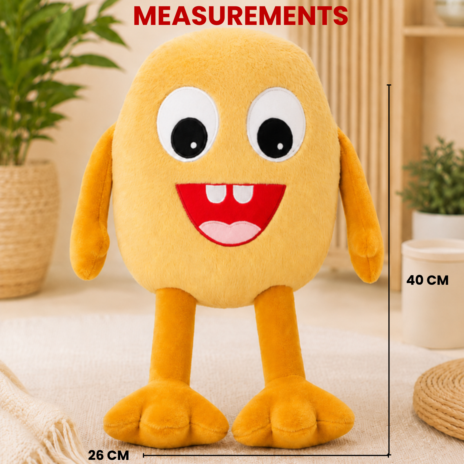 Giggles – The Funny Monster Plush Soft Toy