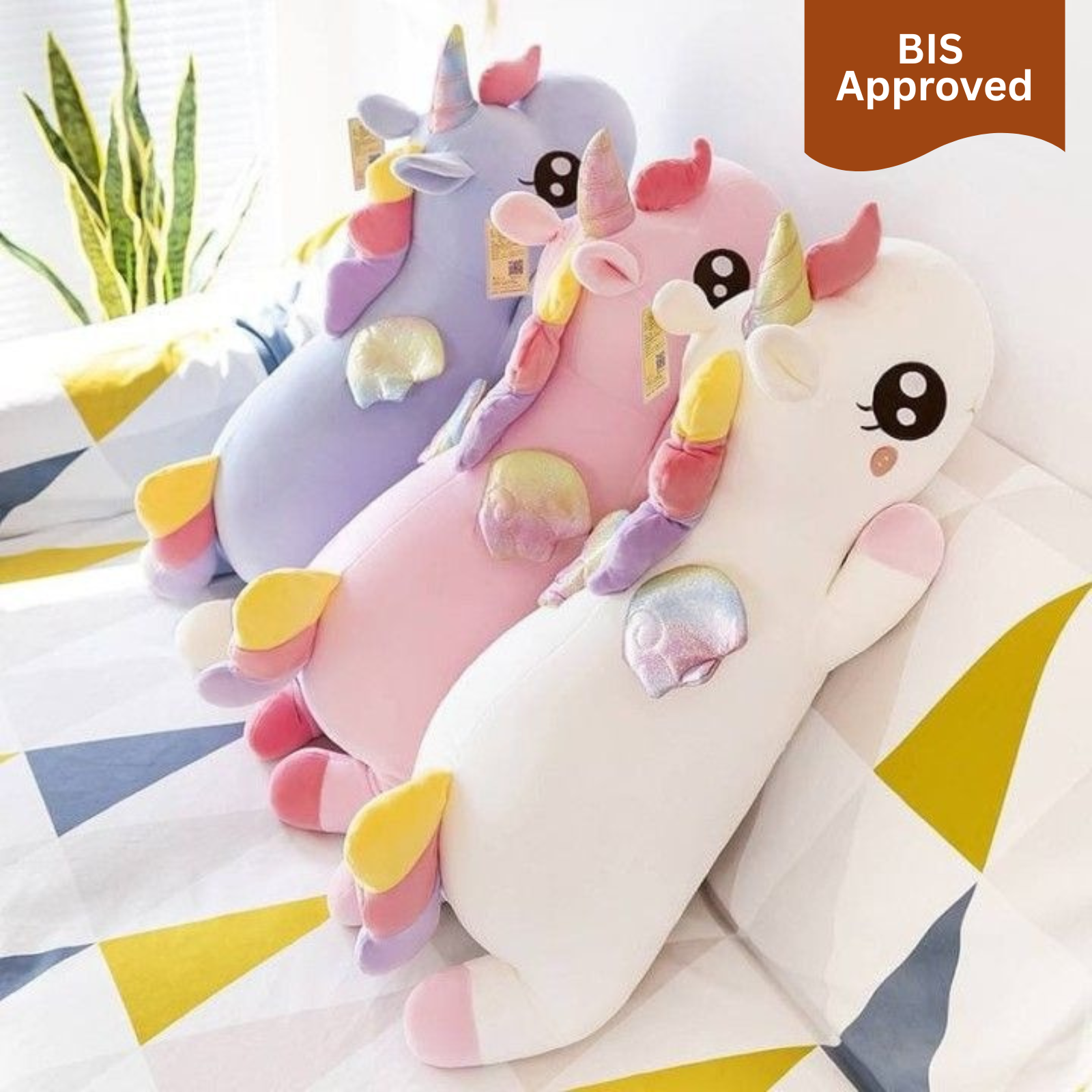 Faye – The Rainbow Unicorn Hug Pillow